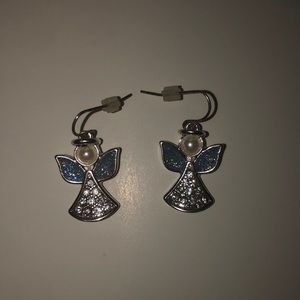 Angel earrings